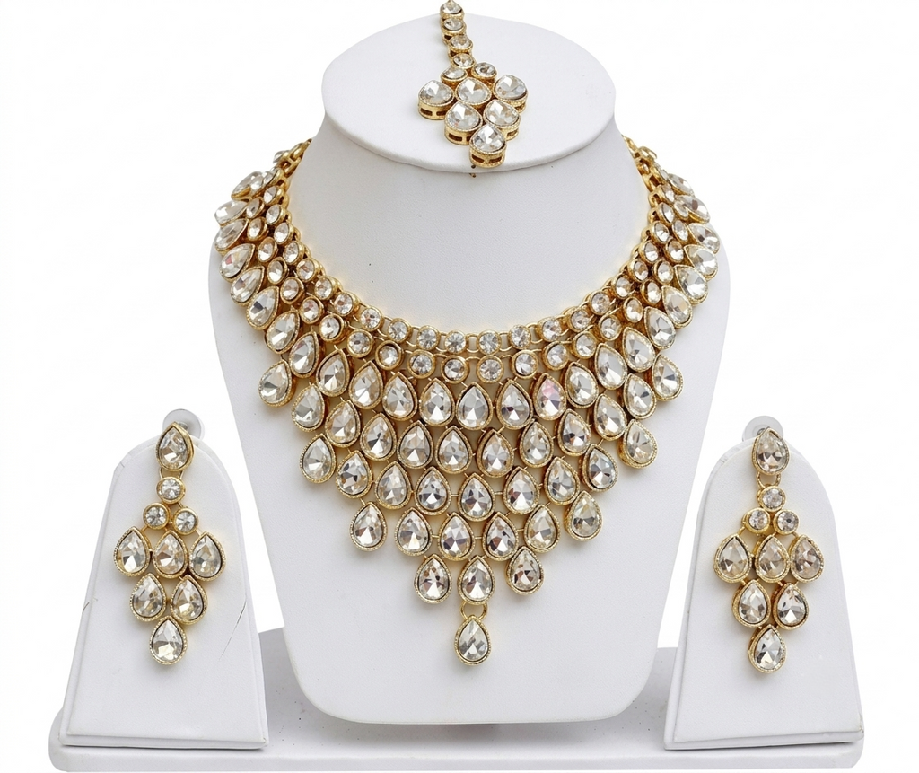 Gold Plated Necklace Set